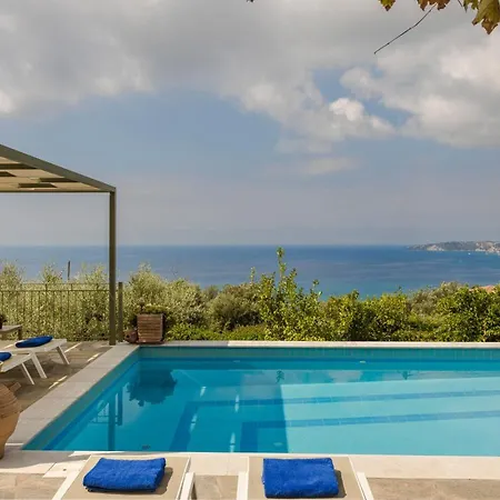 Magdalani, Breathtaking Views Across Lourdas Bay Lourdata (Kefalonia)